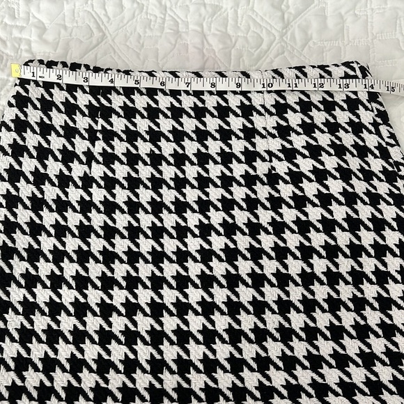 TWEED houndstooth miniskirt - Picture 9 of 12